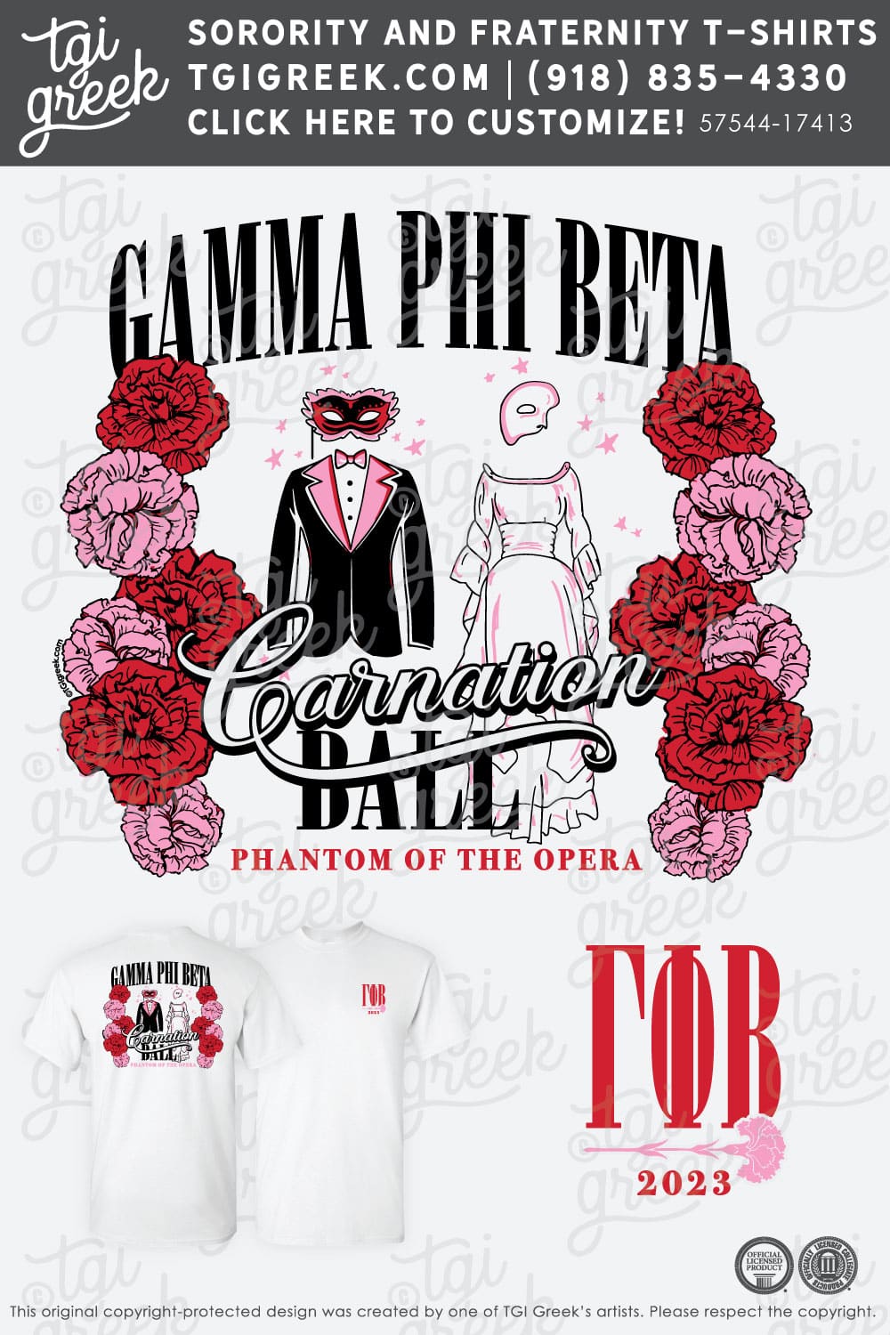 Gamma Phi Beta – KENN Carnation Ball