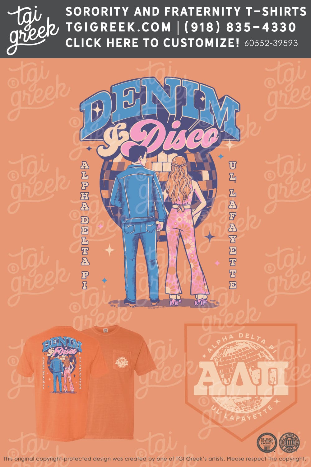 Alpha Delta Pi – ULL Denim And Disco