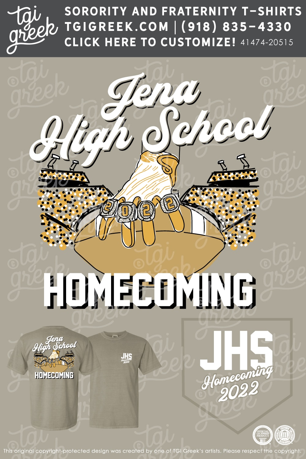 JENA – Homecoming Tee