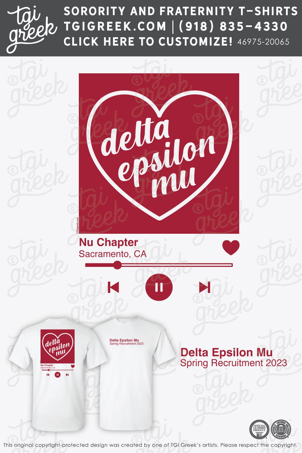 Delta Epsilon Mu – SACR Spring Recruitment