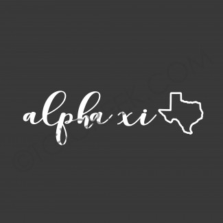 Alpha Xi Delta-UTA Fleece Headband