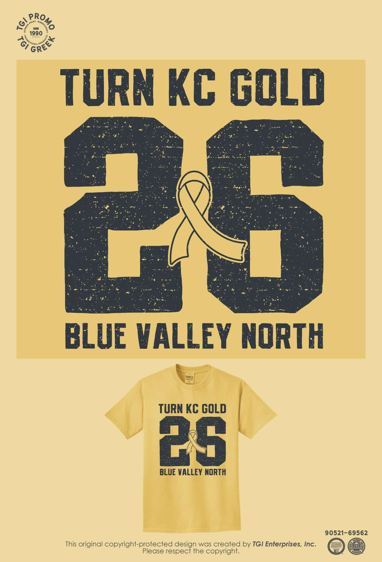 TGI Promo – New Stock Turn KC Gold