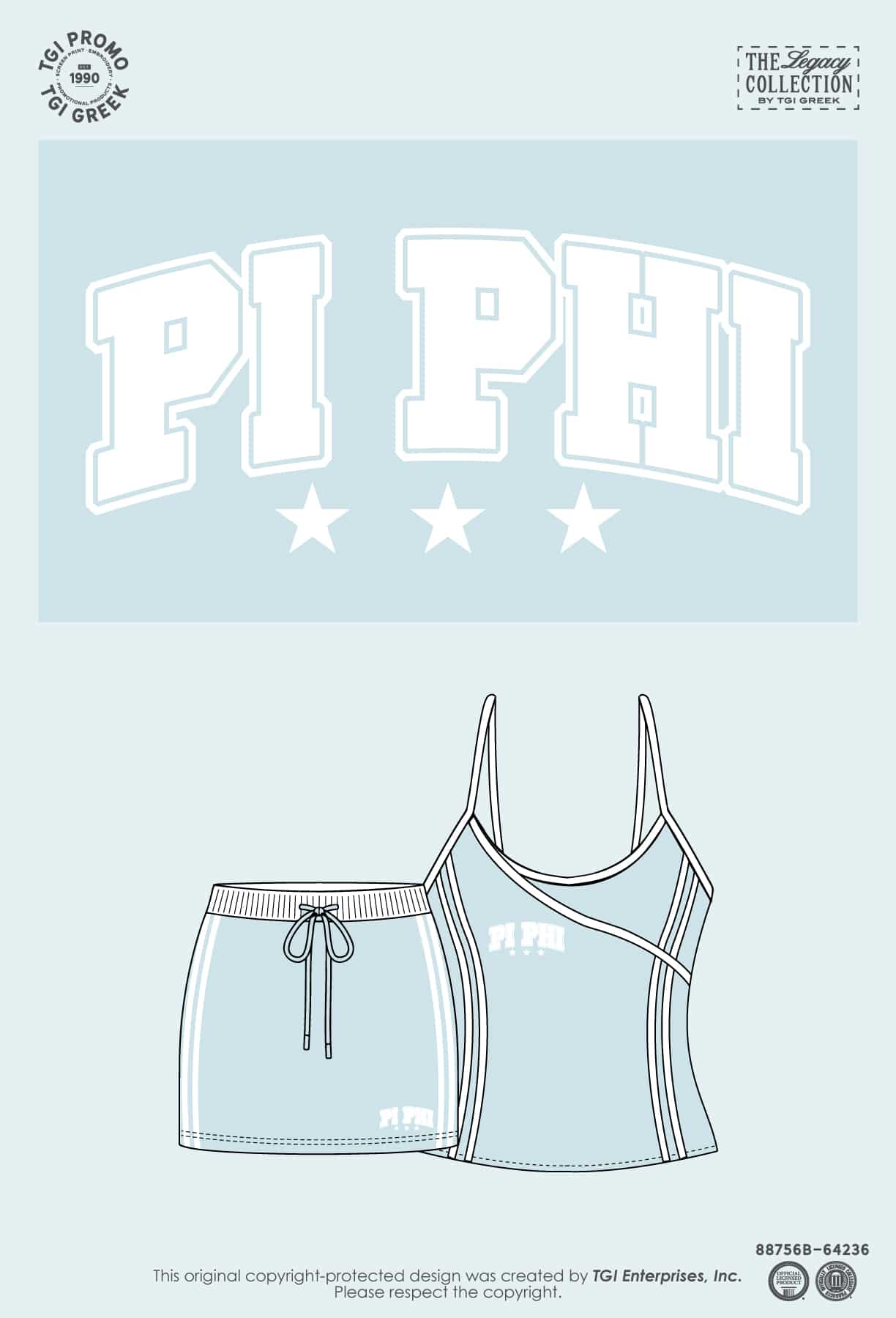 Pi Beta Phi – TGI Skirt Set Name Drop