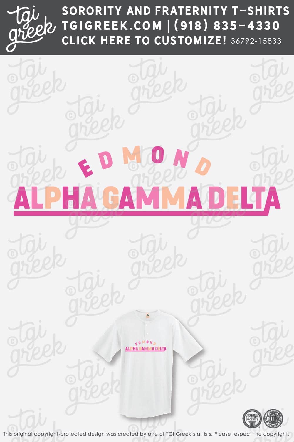 Alpha Gamma Delta UCO Henley