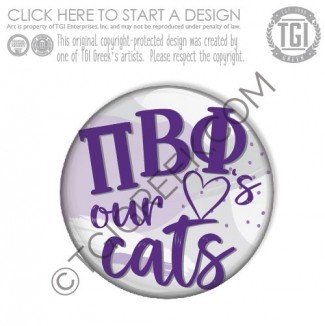 Pi Beta Phi-KSU Game Day Button