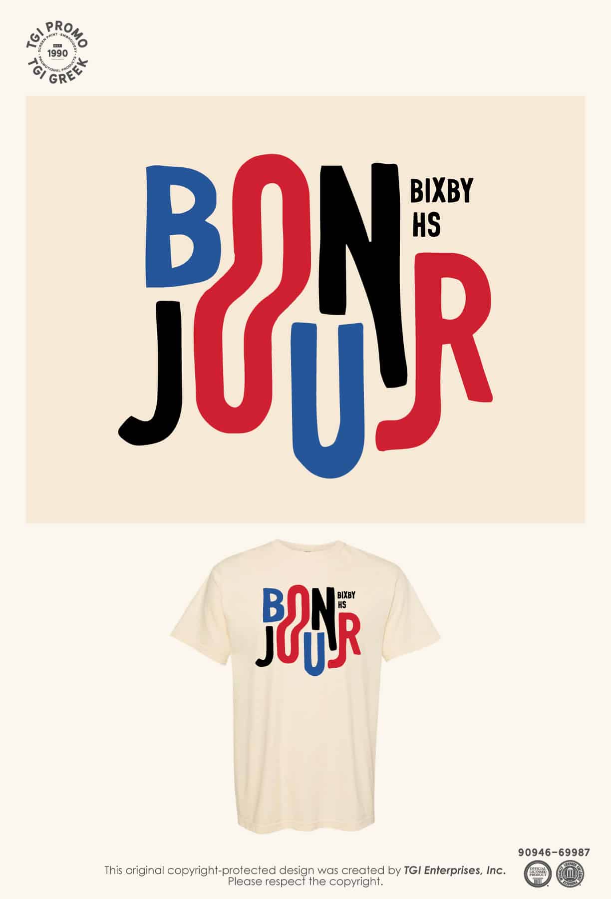 TGI Promo – New Stock Bixby French Club