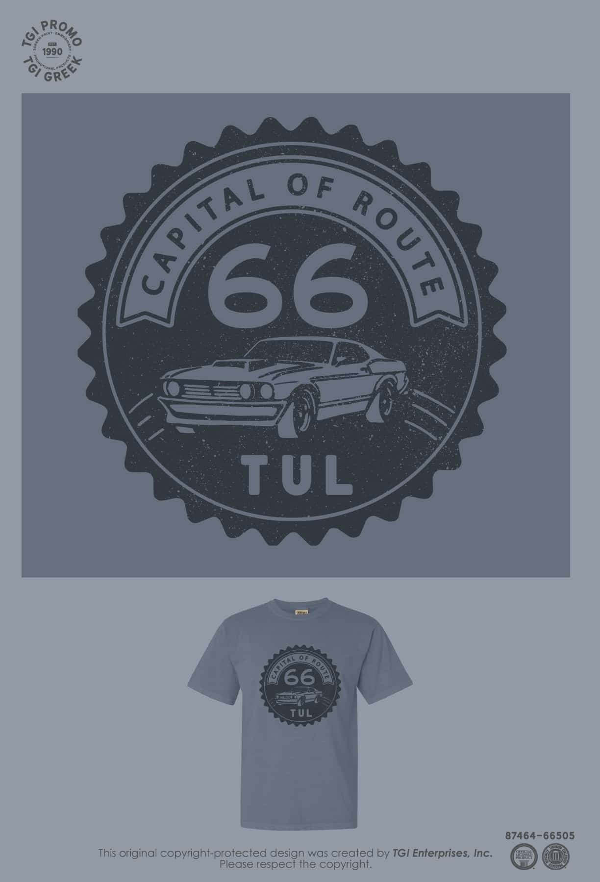 TGI Promo – Cap Cruise Live Print Circle Car