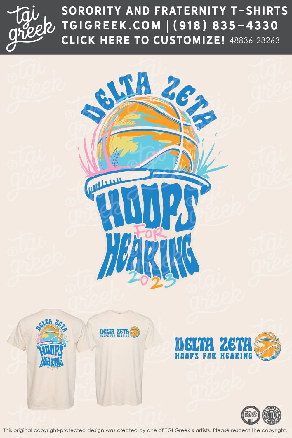 Delta Zeta – TSU Hoops For Hearing