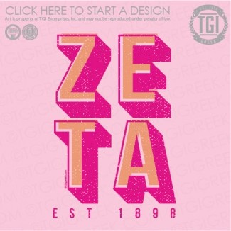 Zeta Tau Alpha-TGI Offset Letters PR