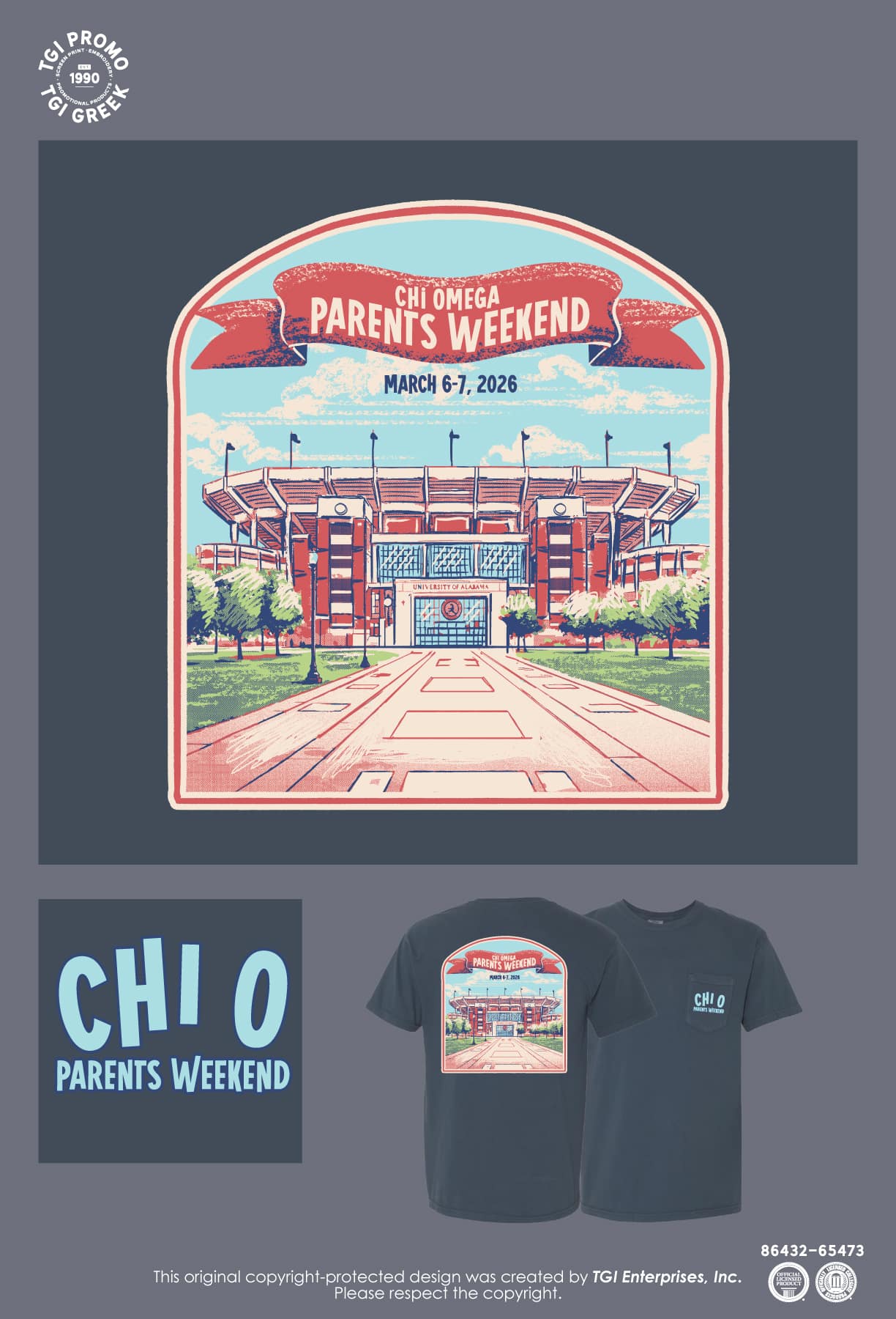 Chi Omega – UAL Parent’s Weekend