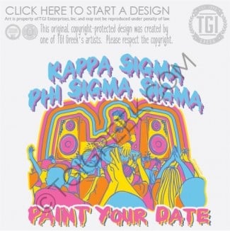 Kappa Sigma-NSU Paint Your Date