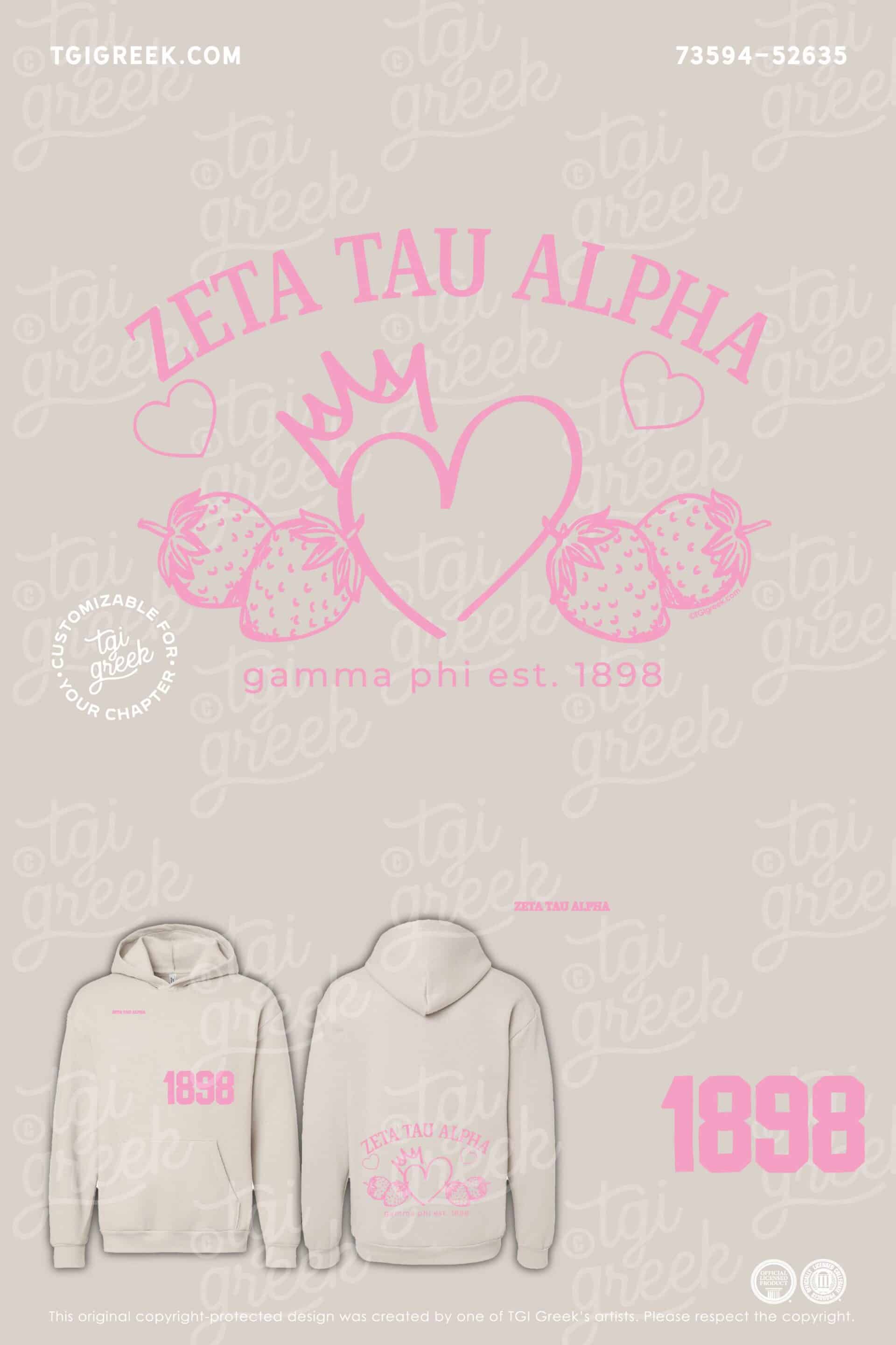 Zeta Tau Alpha – UNT Sweatshirt