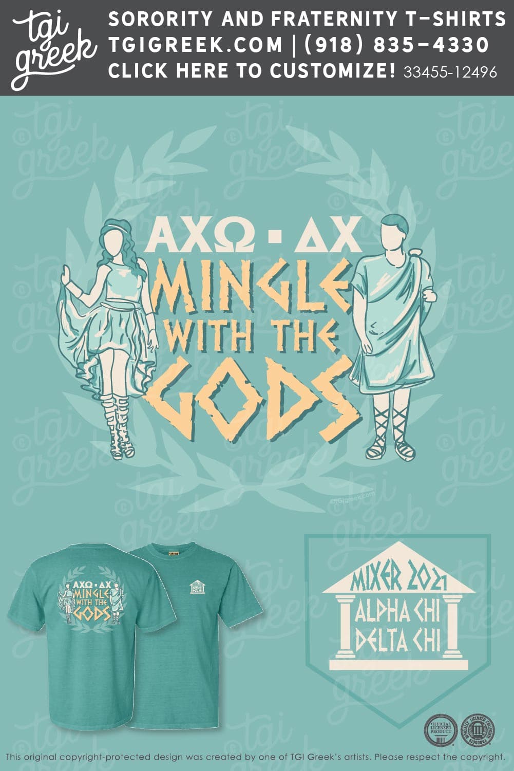 Alpha Chi Omega – KU Mingle With The Gods