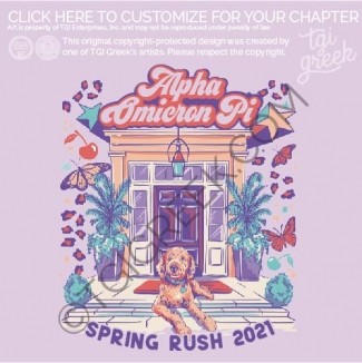 Alpha Omicron Pi – spring Rush