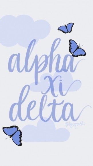 Alpha Xi Delta – Phone Background