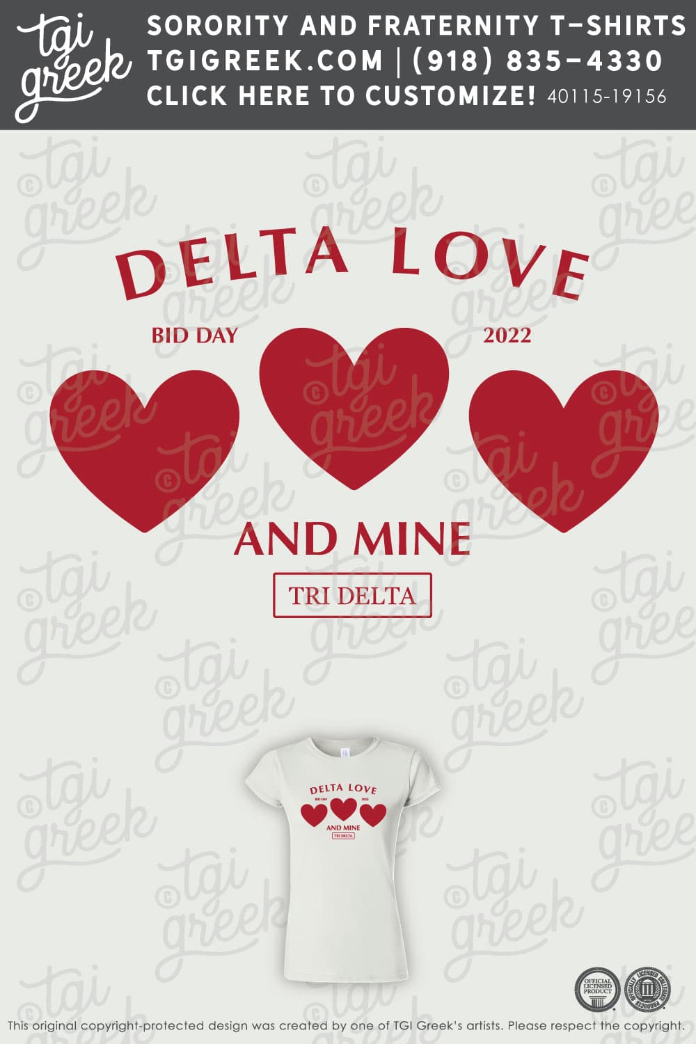 Delta Delta Delta – MIZZ Bid Day
