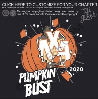 Lambda Chi Alpha – UNCO pumpkin Bust