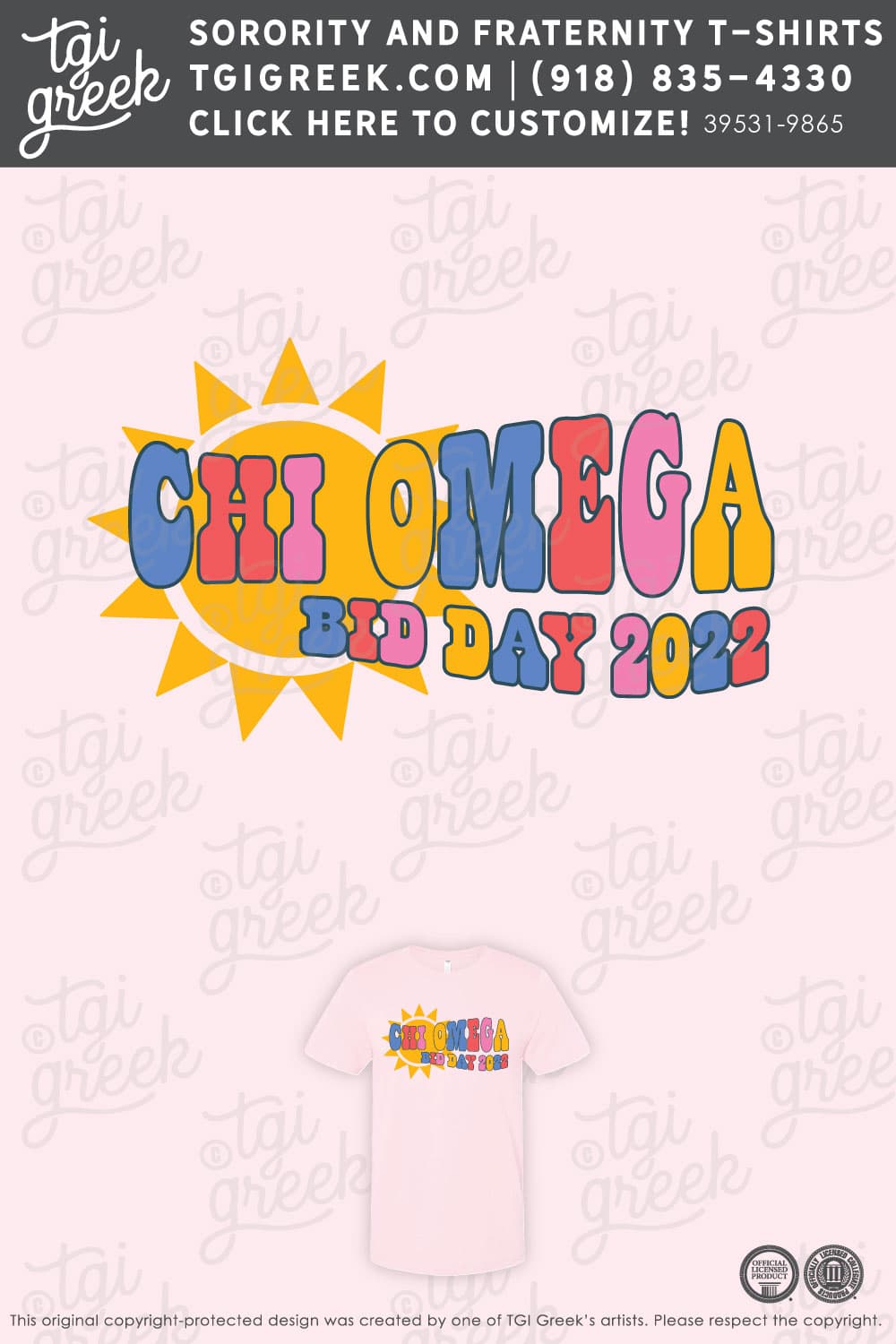 TGI – Chi Omega Bid Day Sun