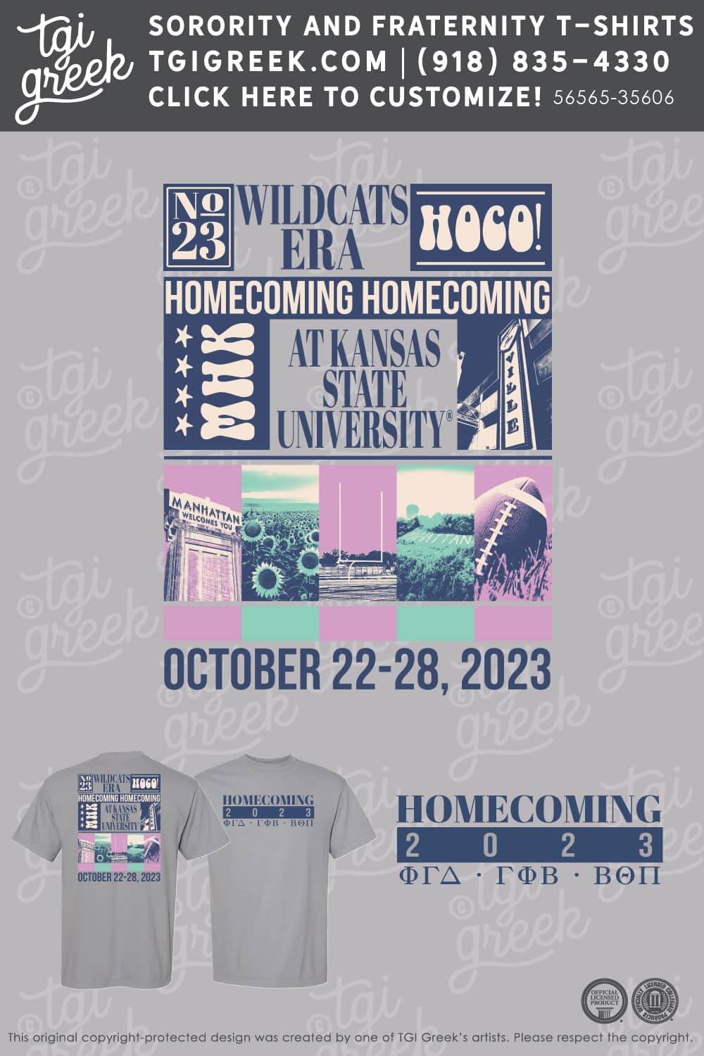 Gamma Phi Beta KSU Homecoming