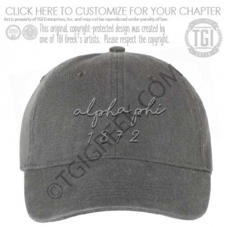 Alpha Phi – Bid Day Hat