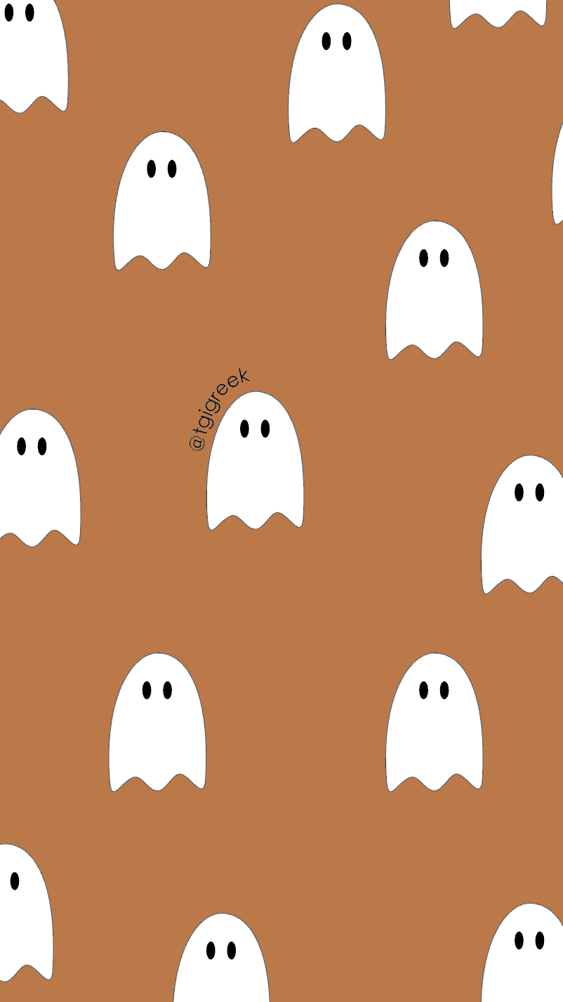 Ghosties Phone Background