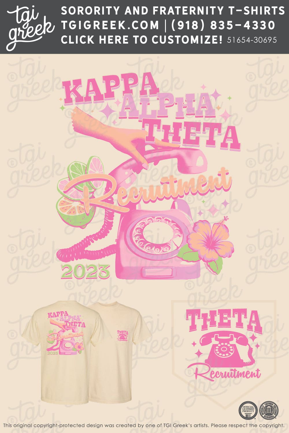 TGI – Kappa Alpha Theta Recruitment Phone