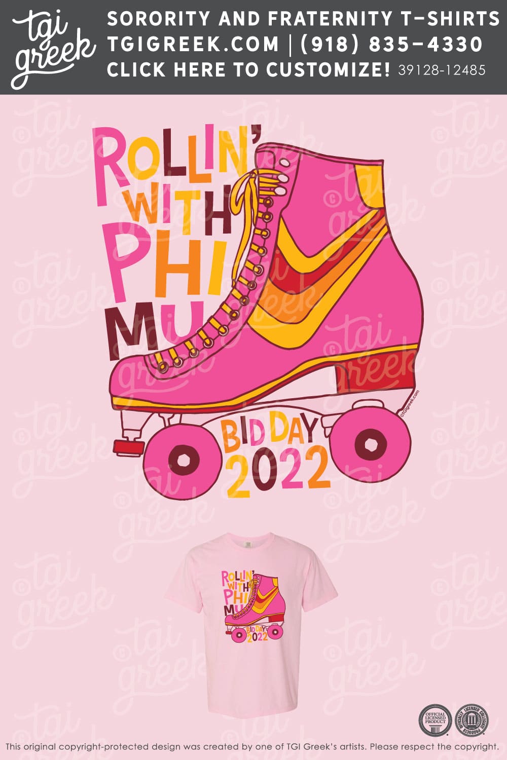 Phi Mu – TCU Bid Day