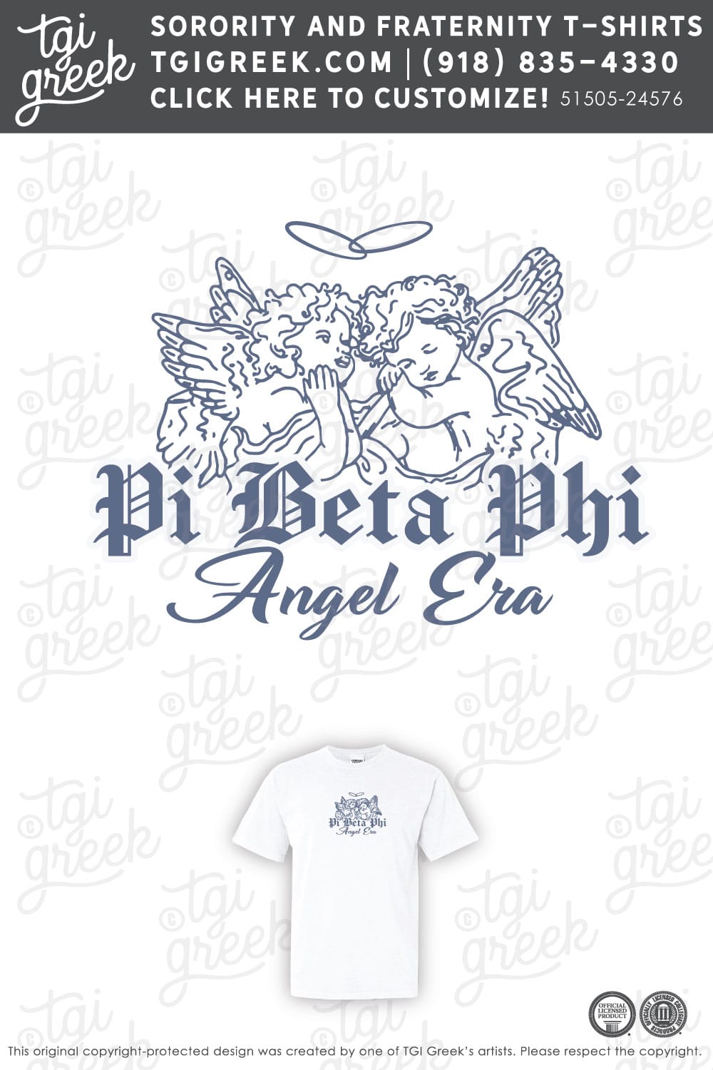 Pi Beta Phi – NEV Angel Era Tees