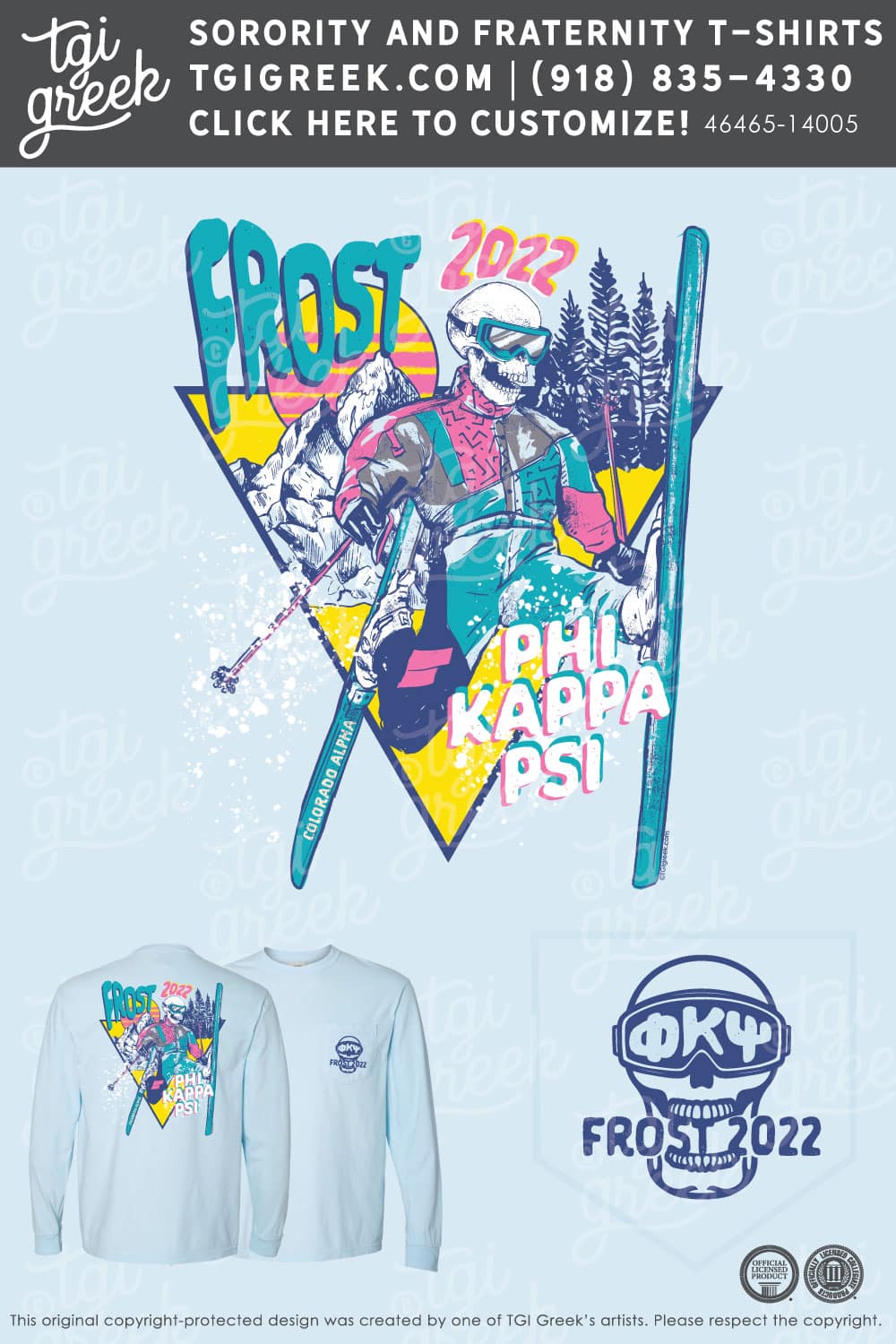 Phi Kappa Psi – UCOLBLD Frost – Blue