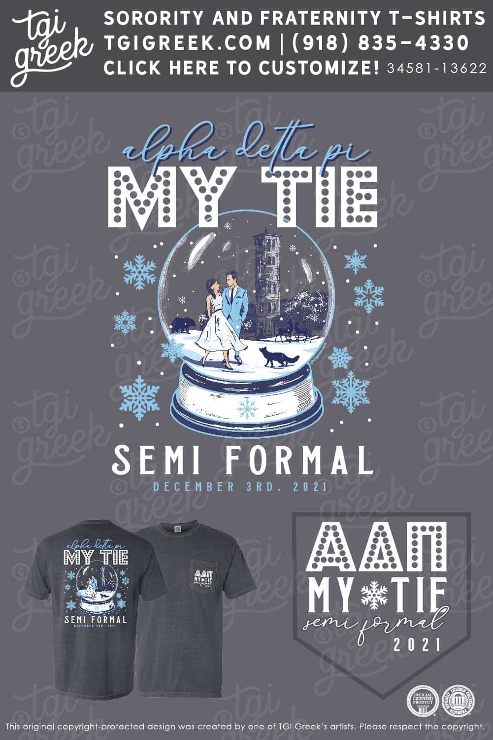 Alpha Delta Pi – FURM My Tie Semi Formal
