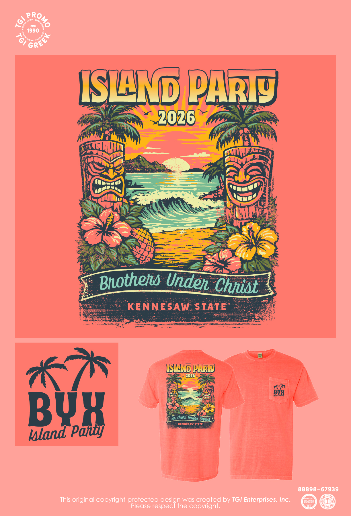 Beta Upsilon Chi  – KENN Island Party