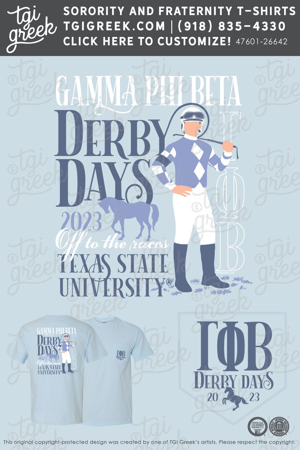 Gamma Phi Beta – TXSU Derby Days