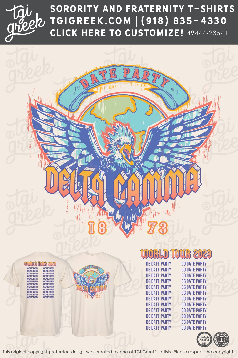 Delta Gamma – GCSU World Tour Date Night