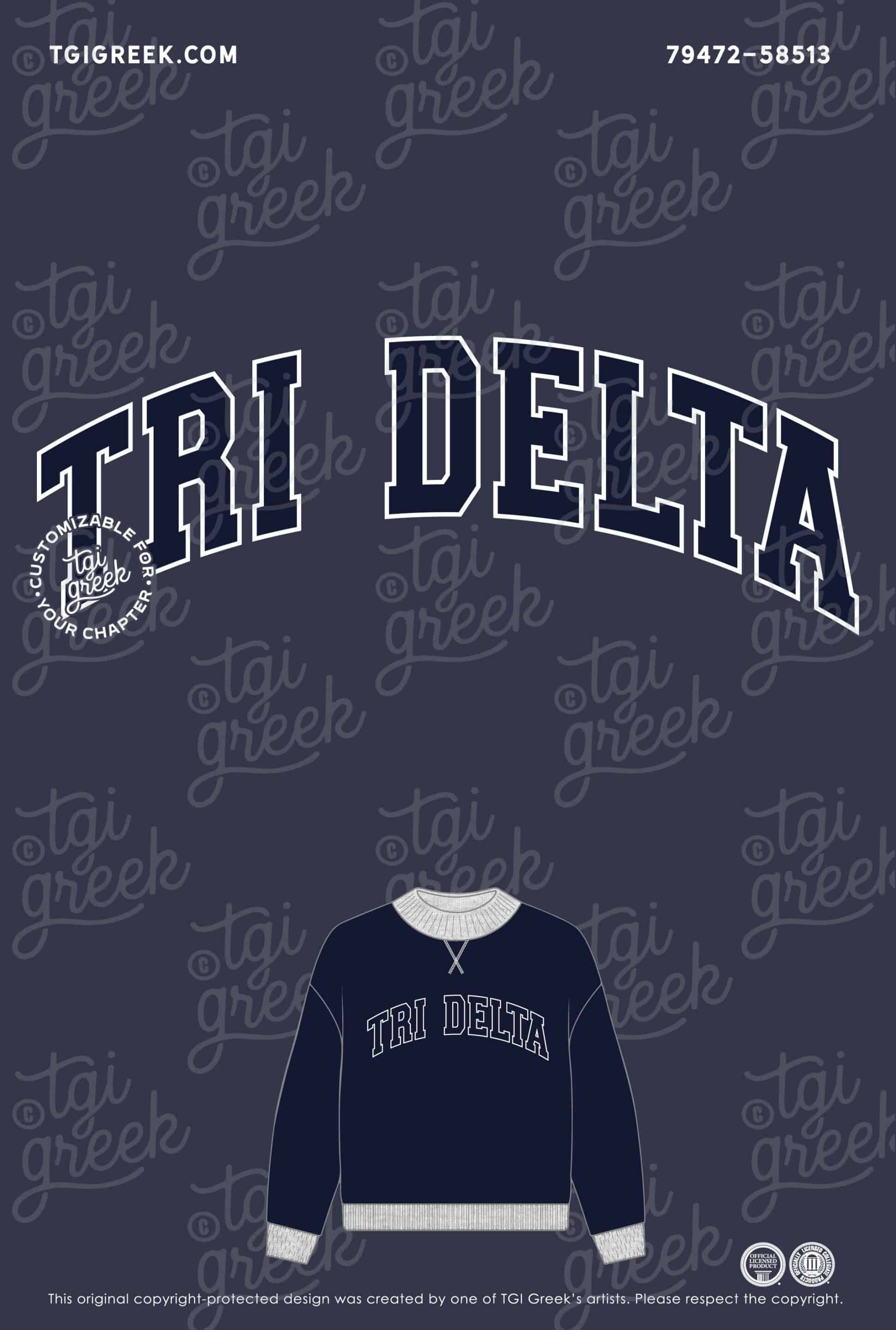 Delta Delta Delta – OU Mockneck