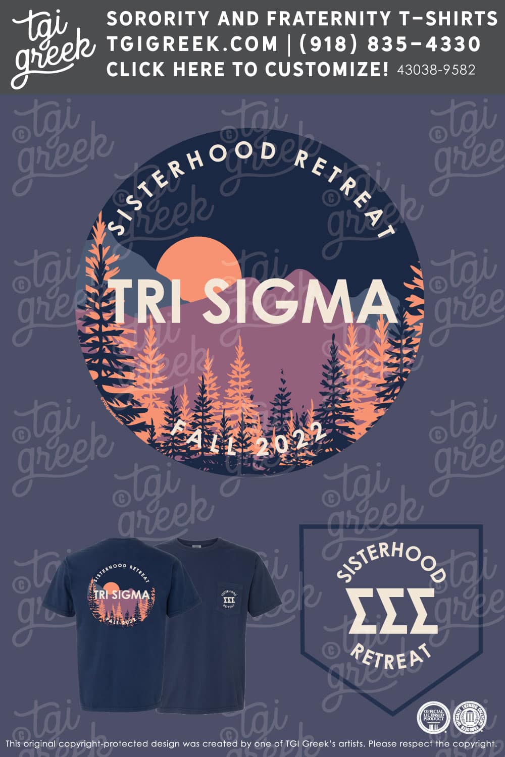 Sigma Sigma Sigma – ULL Sisterhood Retreat