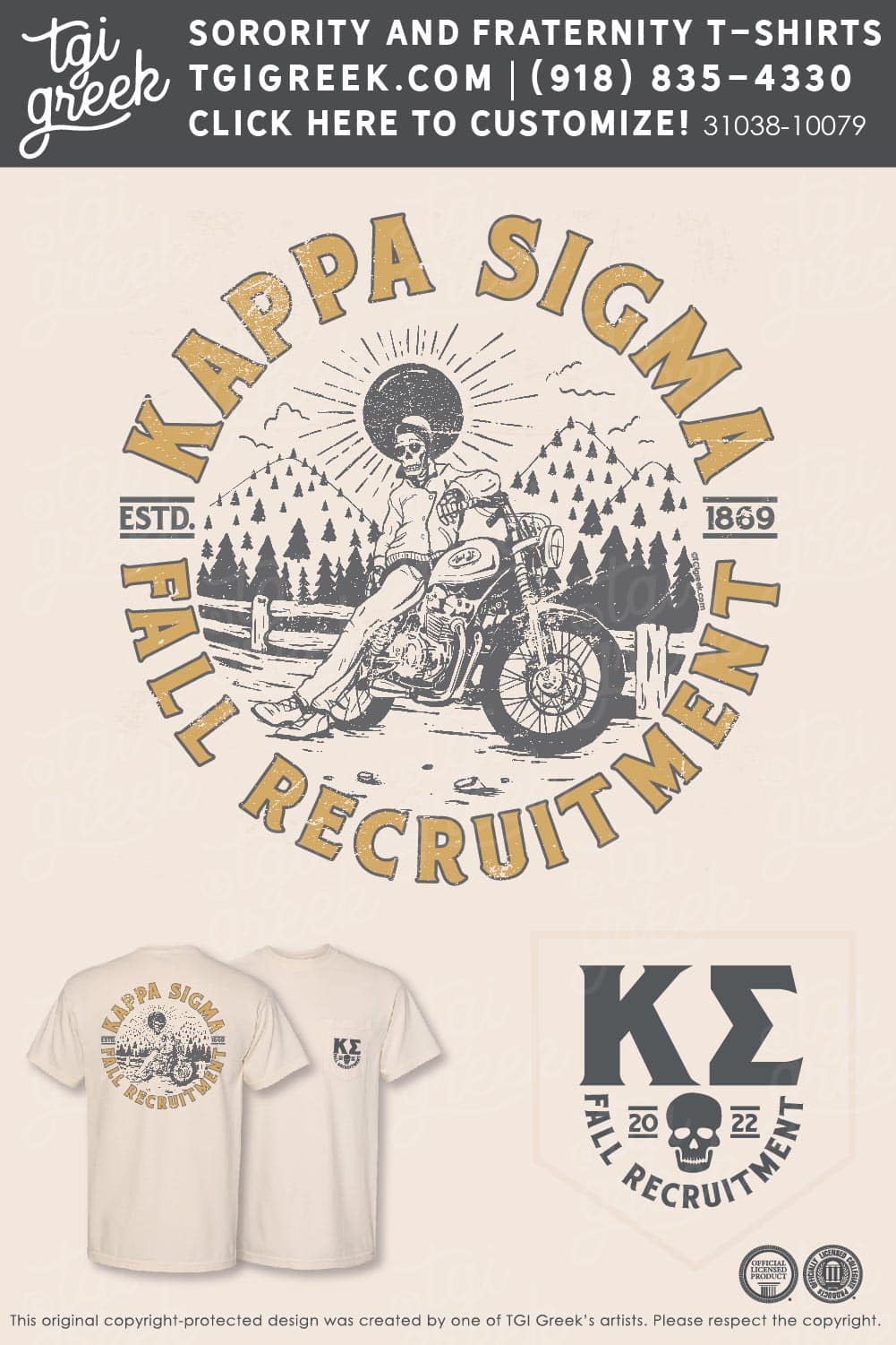 TGI – Kappa Sigma Motorcycle PR