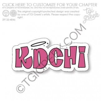 Kappa Delta Chi – TXSU Stickers