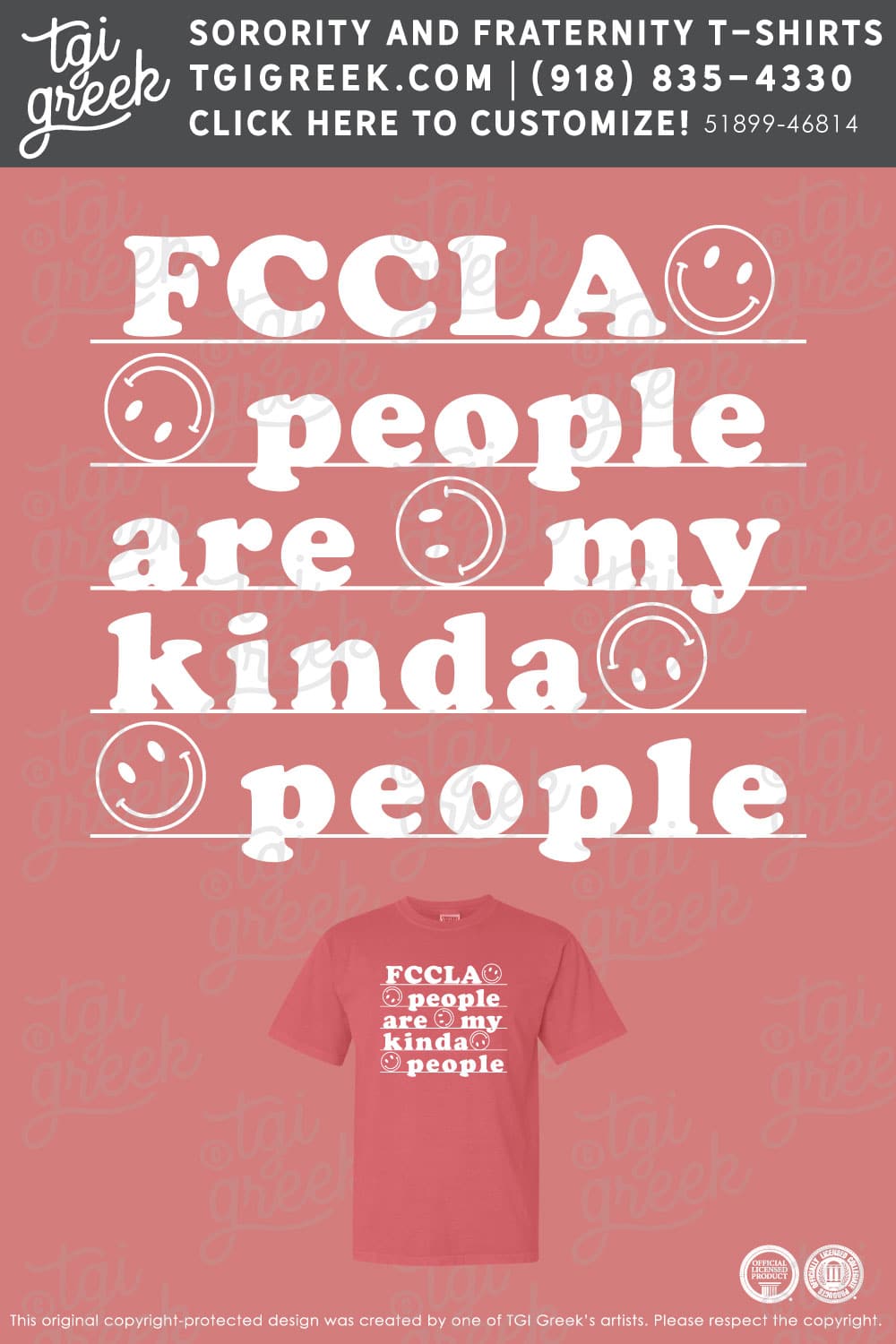 TGI – K-12 FCCLA Smiley People