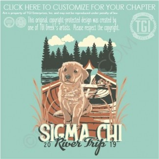 TGI-Sigma Chi Canoe Puppy