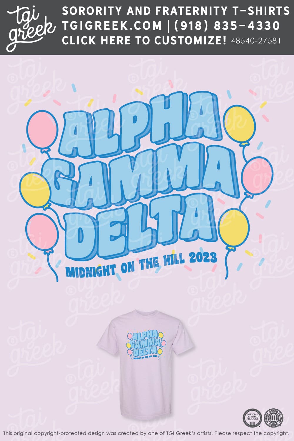 Alpha Gamma Delta – WKU Midnight On The Hill