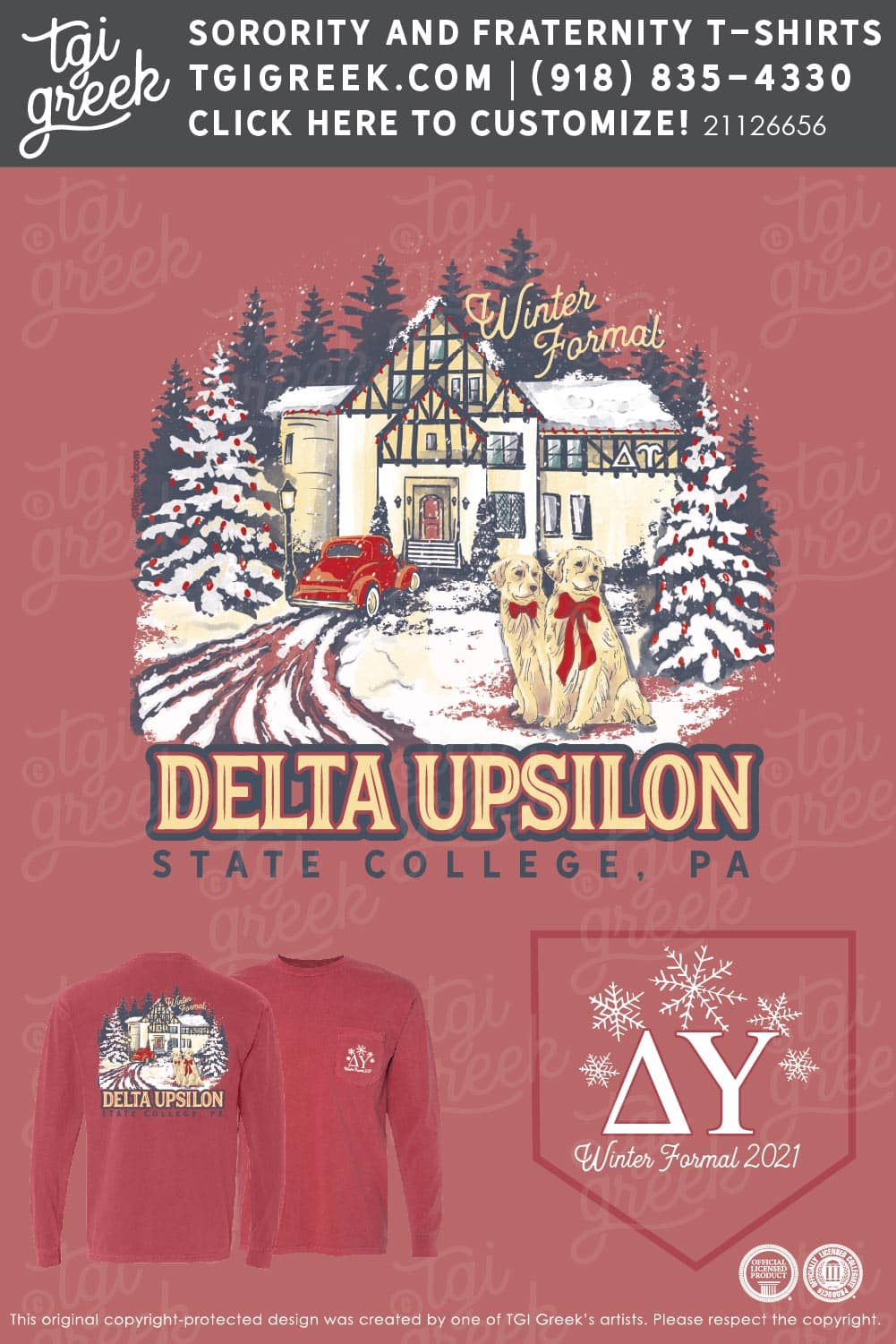 Delta Upsilon – PENNST Winter Formal