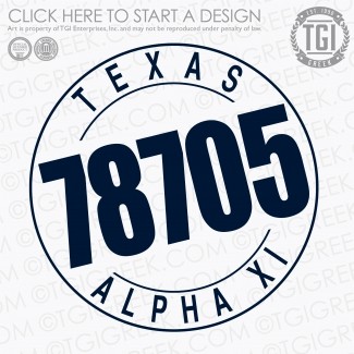 Alpha Xi Delta-UT Zipode PR