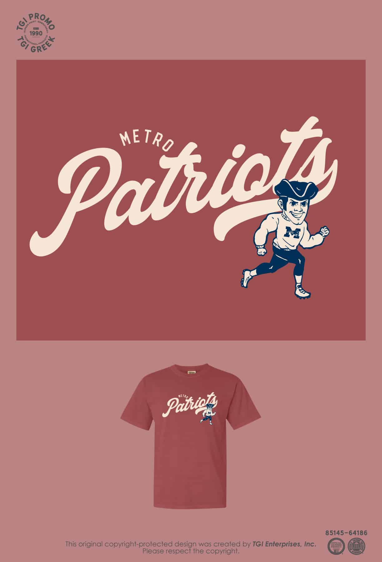 Metro Christian Academy – Spring Mascot Shirt