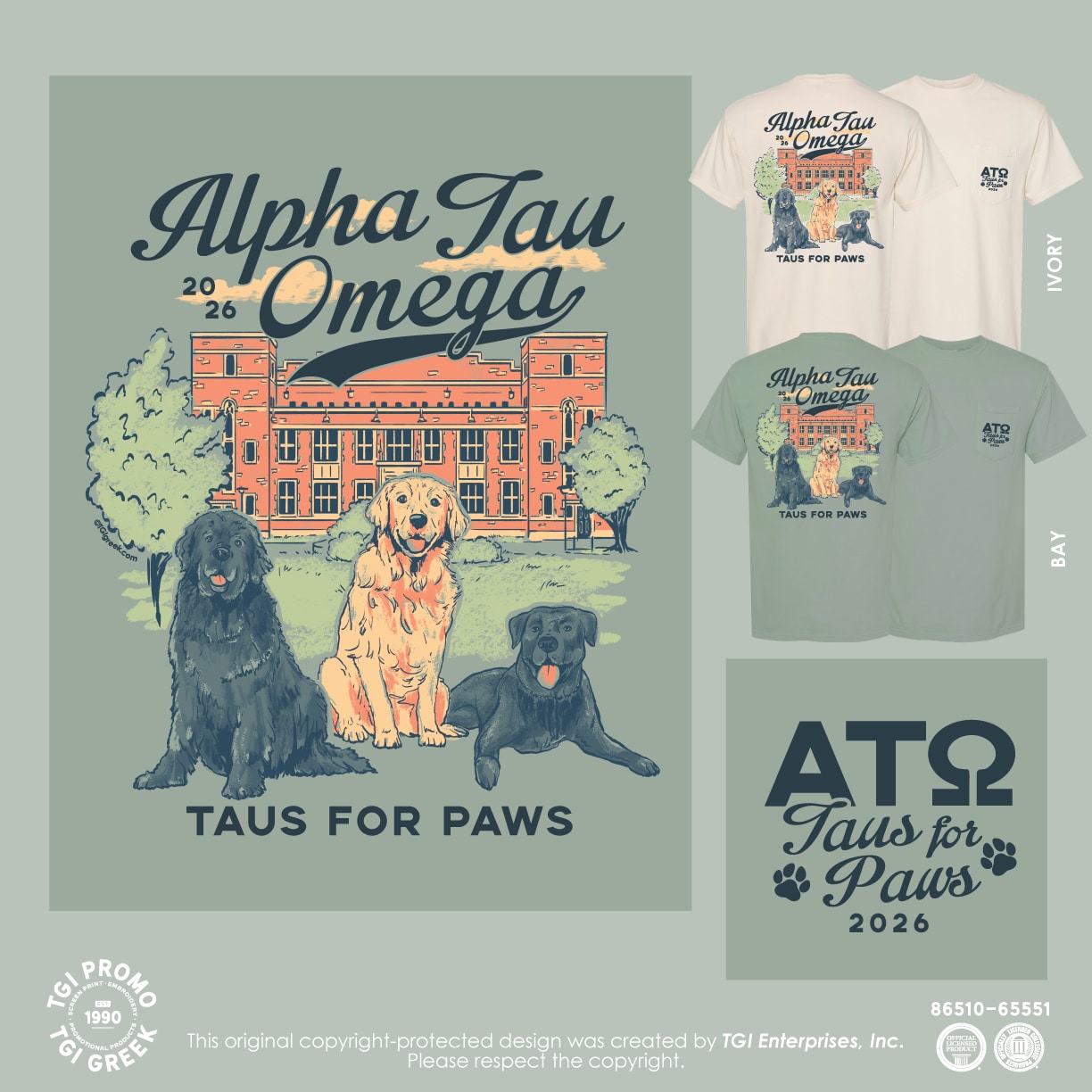 Alpha Tau Omega – VAND Tuas For Paws