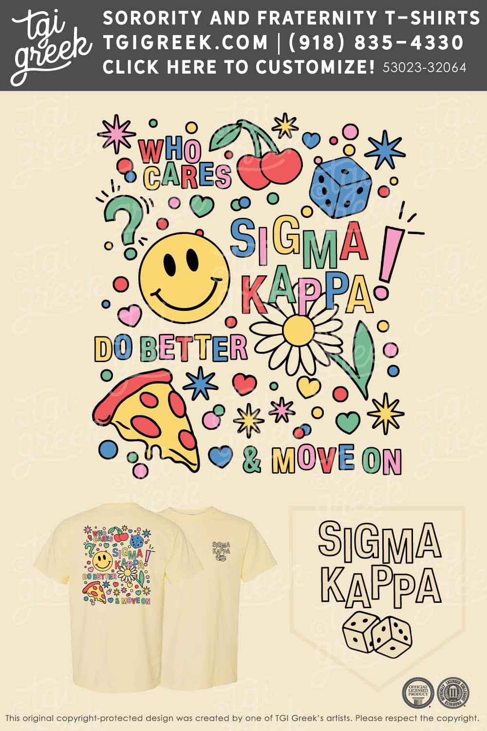 MKT – Name Drop Icons Sigma Kappa