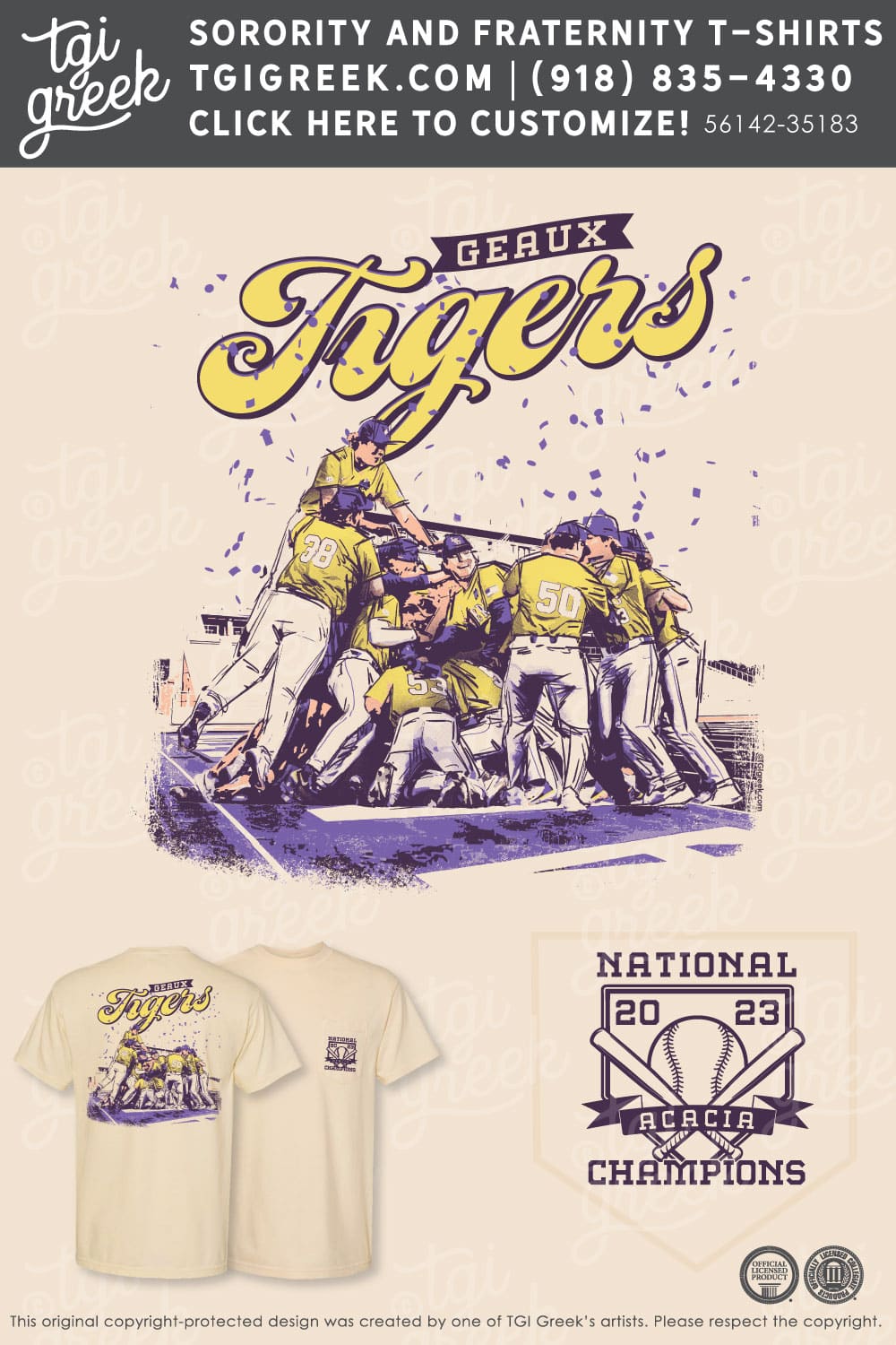 Acacia – LSU National Championship – Celebration
