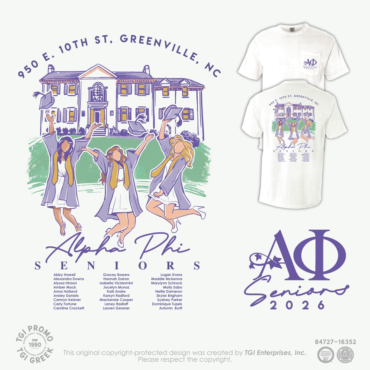 Alpha Phi – ECAU Spring Seniors