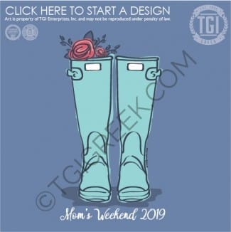 TGI-Pi Beta Phi Mom's Weekend Boots