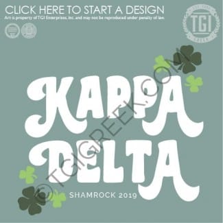Kappa Delta-KSU Shamrock